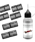 Go-To Pinewood Derby Weights Kit With Lead Free 4 Ounce Car Weights And Half Ounce Graphite Powder Graphite Lubricant
