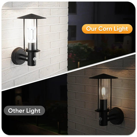 Comparison of 6 Pack 36W LED Corn Light Bulbs Super Bright 5400LM 5000K Daylight E26 E39 Mogul Base with other light