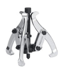 Heavy Duty 3 Inch 3 Jaw Gear Puller Fully Assembled For Gears Pulleys Bearings And Flywheels Works With Wrench Or Ratchet Cr V Steel