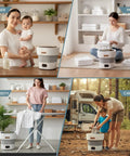 No Sweat Compact Portable Washer With 15L Spin Basket Designed For Underwear Socks And Delicate Clothes Easy Pack Away Design used in mother, hotel, university, and camping settings.
