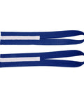 Heavy Lifting Wrist Straps With Anti Slip Canvas For Epic Grip And Secure Lifts In Gym Or Home Workouts, Blue Color, Flat View