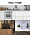 Gold Finger Edge Pulls For Cabinets 10 Pack 150mm Length With 128mm Center To Center 5 Hole Design in modern kitchens