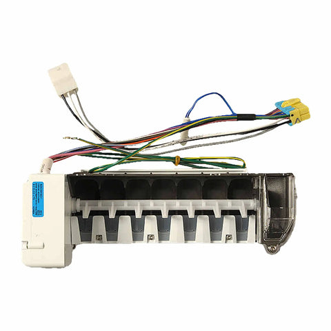 Genuine OEM Ice Maker Assembly For Refrigerator, Continuous Ice Supply Kit, Premium Replacement Part, Replaces AEQ73130004