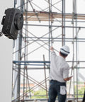 German Engineered Full HD Time Lapse Camera Built For Construction Progress And House Builds Garden Growth Outdoor Shots And Security Monitoring A Do It All Pick With Easy Setup And Included Mount Belt Rope And Wall Bracket on construction site wall