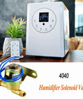 Water Solenoid Valve Replacement 4040 for Humidifiers 24V 2.3W 60Hz 125 PSI Blue shown with humidifier unit.