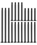 Beefed Up Durable Carbon Steel Front And Rear Suspension Pin Set For Traxxas XMaxx 6S 8S And XRT RC Cars with Wear Resistant Pins
