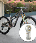 Female Rod End Bearing One Half Inch Bore And One Half By Twenty Right Hand Thread Self Lubricating Beefy Rod End Bearings Two Pack For Smooth Flexible Motion In Mechanical Linkages on mountain bike suspension