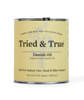 Tried & True Danish Oil Wood Finish Quart Pure Polymerized Linseed Oil For Furniture Rustic Pieces
