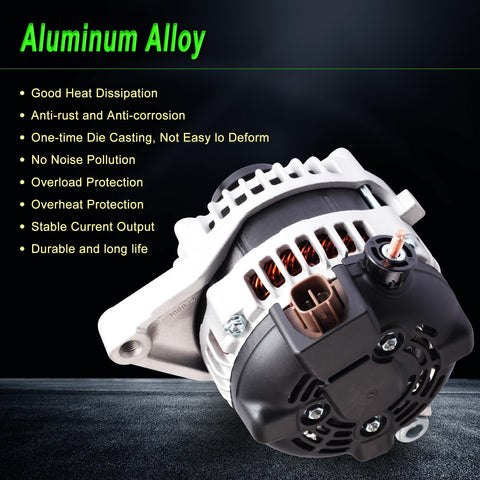 Reliable Aftermarket Alternator That Fits Like a Boss For 2011-2016 Scion Tc, 2012-2015 Camry, 2009-2012 RAV4 2.5L L4 Replacement Part