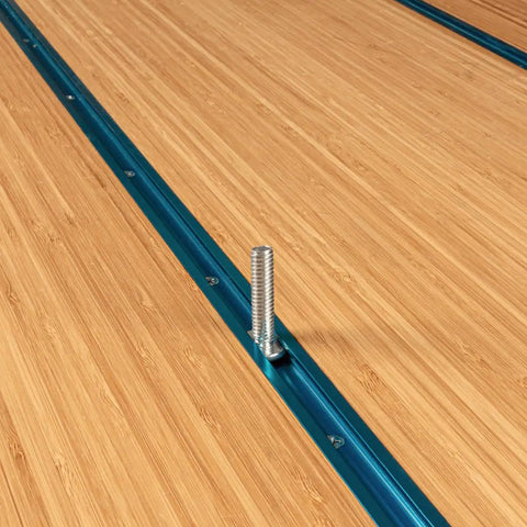 1/4-20 T Track Bolts 40 Pack For T Track Systems, 1 Inch Long T-Slot Bolts For Universal T Track, Woodworking Jigs And Fixtures Hardware