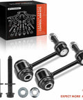 2 Piece Front Sway Bar Link Kit For Jeep Grand Cherokee WK2 And Dodge Durango 2016 To 2024 Pro Grade Built To Last displayed with bolts