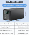 Pro Battery Spot Welder For Fast Capacitor Spot Welding With Automatic Foot Pedal And Two Modes Great For Battery Pack Building