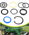 Cylinder Seal Kit For One And A Half Inch Bore Hydraulic Loader Cylinders Fits Loader Models 40 44 60 70 70A Tractor Mounted Front End Loaders Easy Install Replacement Interchange Part Number AM118391 including seals and rings