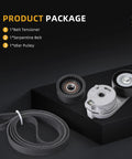 Premium Serpentine Belt Tensioner Idler Pulley Kit For Chrysler 300 And Dodge Charger V6 Fits 2005 To 2010 Models With Reliable OE Numbers 38323 Perfect Ride Fix, belt tensioner, idler pulley, and serpentine belt