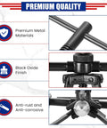Three Jaw Bearing Puller Set For Cars, SUVs, And Bikes Internal And External Puller Tool with premium steel build and black finish