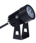 Outdoor LED Landscape Up Down Light Spotlight Low Voltage 12V for Yard, Steps, and Lawn Lighting, Cool White 6300K, cast aluminum