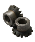 45 Steel Tapered Bevel Gear Wheel 1.5 Module 12 Teeth 8mm Hole Dia Heavy Duty Transmission Gear Set For Mechanical Projects Pack Of 2 Built For CNC And Robotics And Automation Projects