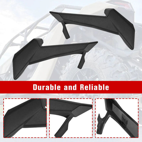Headlight Covers Trim For Can Am Maverick X3 XDS XRS Max Turbo R 2017 To 2024 2 Pack Replacement Bezel Easy Fit OEM Style
