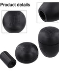 Upgrade Your R380 Truck With This Slick Black ABS Shift Knob Kit, Built Tough To Grip And Glance For LT77 Manual Transmissions On Discovery Defender Off Road Models That Are Ready To Roll Hard From 1983 Through 2016 Without Any Slip Or Fade During Heavy.