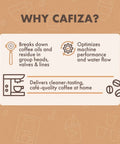 Infographic showing benefits of Professional Espresso Machine Cleaning Powder For Backflush And Deep Cleaning Removes Coffee Oils
