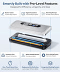 Advanced Vacuum Sealer With AirLock ProSeal System 10 In 1 Food Sealing For Dry And Moist Modes feature overview