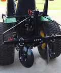Disc Cultivator Garden Bedder And Hiller For Raised Rows On 3 Point Tractors 43 Inch Working Width attached to tractor