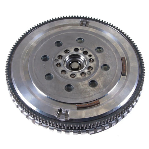 Heavy Duty Clutch Flywheel For Porsche Boxster Cayman 2009 To 2012 29 Liter V6 with metallic finish and gear teeth detail.