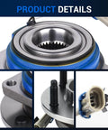 Front Wheel Hub Bearing Assembly 513179 Compatible with Cadillac Seville DeVille, Buick, Oldsmobile, Chevy, 5-Lug with ABS