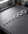 105Pcs Stainless Steel Flat Washers Assortment Kit For DIYers Home Improvement And Furniture Assembly Rust Resistant Built To Last For Outdoor Projects And Heavy Duty Fastening Solutions, assorted sizes
