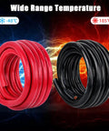 2 AWG Battery Cable Copper Wire, 20 Ft Red And Black OFC Welding Cable for Automotive Marine Solar Generator and Battery Banks
