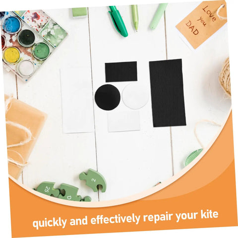 2 Pack Kite Repair Patch Adhesive Tape For Quick DIY Kite Fixes Waterproof And Weatherproof Seal Easy Application For Family Outdoor Fun And On The Fly Repairs In Drizzle Or Gusty Conditions