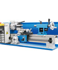 Hosslly 1100W Brushless Benchtop Metal Lathe, 9x30 Inch Size, heavy duty steel body, precision machining tool overview.