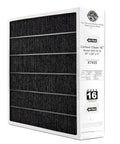 X7935 Carbon Clean Healthy Climate MERV 16 Filter For Lennox HCC14-16 Air Cleaner in packaging, side angle view