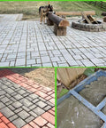 Reusable Concrete Path Mold Set 17.5 x 15.5 x 1.5 Inches 10 Grid Walk Path Maker For Stepping Stones Pavers Garden Yard DIY Walkway