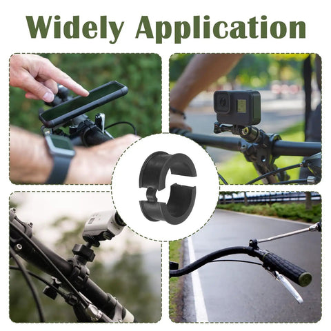 14 Piece Bicycle Handlebar Shim Set Rubber Anti Vibration Cushions For 22.2 25.4 To 31.8 Mm Stems fits various handlebars