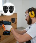 Two Pack Small Toggle Latches For Wooden Boxes And Guitar Cases installation on wooden chest