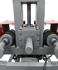 Dinenovate 2.2Kw Electric Pipe Bender Machine For Square And Round Tubing Cold Bending Tool showing detailed mechanism and steel construction.