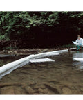 Rugged Workhorse Oil Only Absorbent Booms Five Pack Reusable Polypropylene Cleanup Fences With Reinforced Mesh in water.