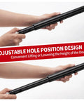 Adjustable hole design on X Brace Stabilizer Rear Cross Stand Mounting Bracket for RV Travel Trailer and Fifth Wheel