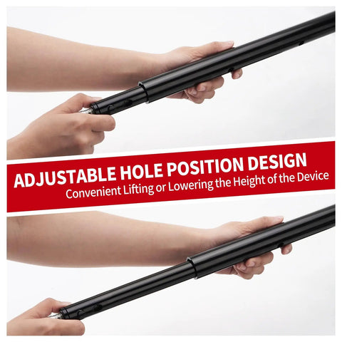Adjustable hole design on X Brace Stabilizer Rear Cross Stand Mounting Bracket for RV Travel Trailer and Fifth Wheel