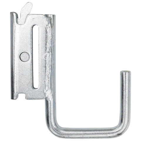 Small Square Hook For E-Track And X-Track Systems, Flat Bottom Design, Holds Small Tools And Tool Bags, 200-Lb Working Load