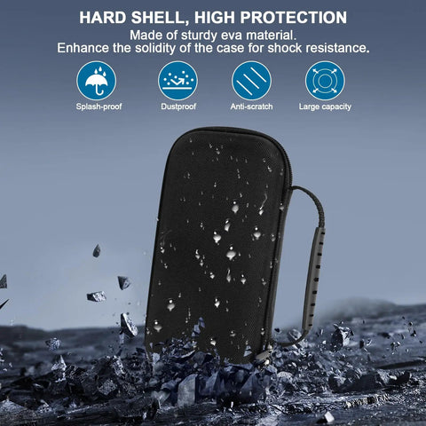 Carrying Case With Custom Insert For Garmin Approach R10 Golf Launch Monitor showing EVA material and protection features