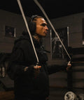 Boxer using Tangle-Free Boxing Jump Rope, Fifteen Percent Heavier Than PVC, Adjustable Skipping Rope For Boxers indoors