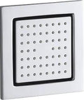 Square 54 Nozzle Shower Body Spray With Adjustable Spray Face And 2.5 Gpm Flow Low Profile Design 1/2 Inch Npt Connections Master Clean Spray Face