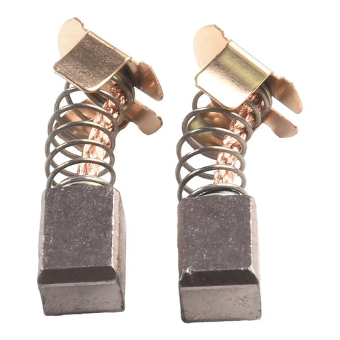 Carbon Brush Holder Cap Cover Set Compatible With CB430 BHP460 BHR200 BGA452 power tools, shown in copper and carbon material.