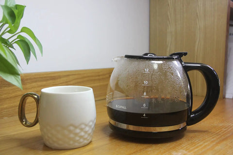 Replacement 12 Cup Glass Coffee Carafe For 12 Cup Coffee Makers Fits Most Models Durable Cupall Glass With Easy Pour Spout
