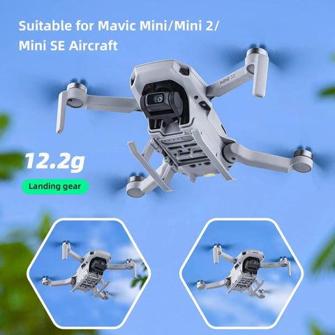 Foldable Landing Gear Extensions For DJI Mini 4K Mini 2 Mini SE And Mavic Mini Drones Raise Ground Clearance With A Simple Foldable Design