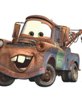 Pixar Cars Mater Peel And Stick Giant Wall Decal For Kids Room, Easy Peel And Stick, Removable And Repositionable Vinyl Sticker