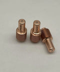 Close-up of 192047 electrodes from the 10Pcs 192047 Electrode And 10Pcs 192051 Nozzle Tip Set For ICE 55C CM Plasma Cutting Torch
