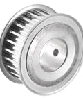 5M 25-Tooth Timing Pulley Synchronous Wheel 5mm Pitch 14mm Bore For Timing Belt Drives Built Tough From Aluminum Alloy Ideal For 3D Printers CNC Machines Milling Drills And Other Belt Driven Gear Systems, silver aluminum timing pulley with 14mm bore